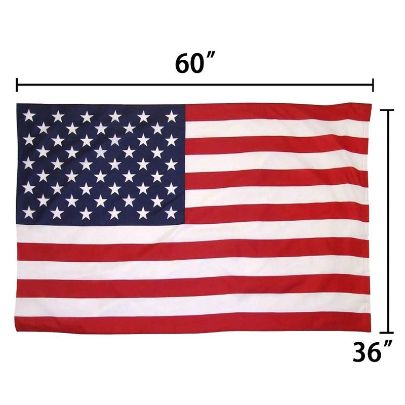 FUTUREPLUSX American Flag Cape, Wearable USA Flag Costume Outfit with Sleeves Classic Flag, 2 Differents Wearing Methods - Image 2